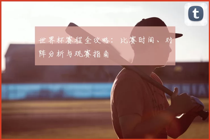 世界杯赛程全攻略：比赛时间、对阵分析与观赛指南